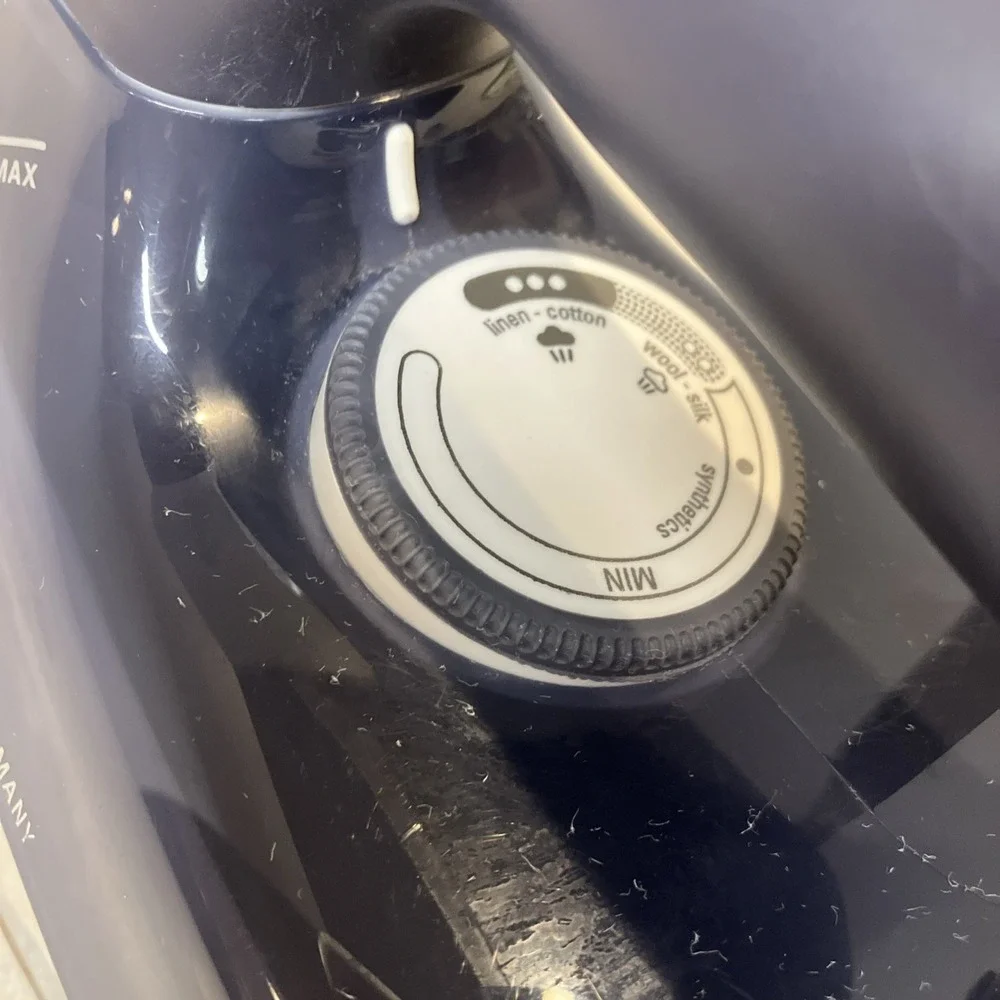 Rowenta Pro Master DW8080 Steam Iron 1715W Blue Germany Steam Auto Off Anti-Drip